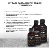 Kit Hidratante De Bergamota Para Cabello Barba Y Bigote