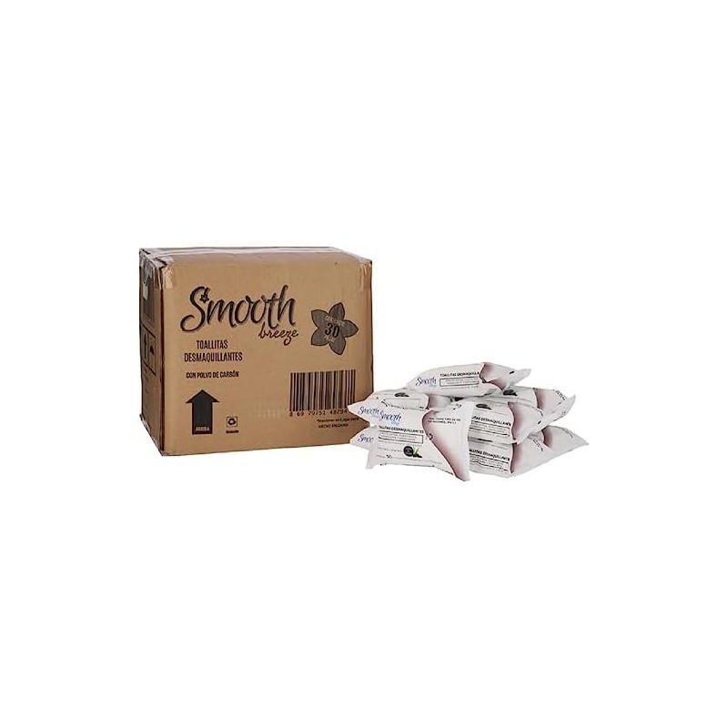 Set 10 Paquetes Toallitas Desmaquillantes 30 Piezas c/u Polvo de
