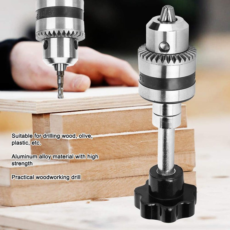 Hand Drill Aluminium Alloy Large Chuck Hand Spiral Drill 1.5-10