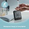 KADAMS Shower Clock Waterproof Bathroom Timer – Digital Wall Clock