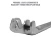 Wrench Extender Stainless Steel Round Handle Universal Wrench Extender Adaptor