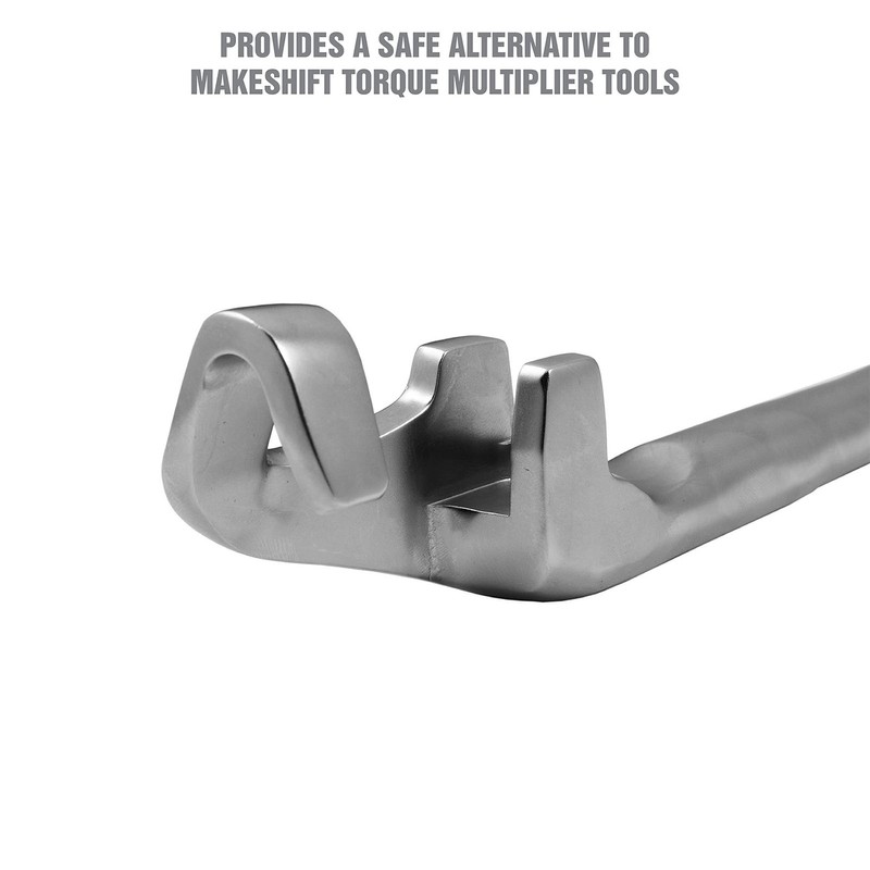 Wrench Extender Stainless Steel Round Handle Universal Wrench Extender Adaptor