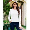 YUCOLEN Long Sleeve Shirts for Women Tunic Tops to Wear