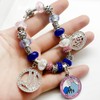 muiot JACK AND JILL Sorority Bracelet JJ 1938 Rhinestone Letter
