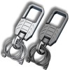Metal Keychain Car Key Chain Holder Clip with 4 Detachable