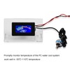 PC Computer Water Cooling Temperature Detector Dial Thermometer LCD Screen
