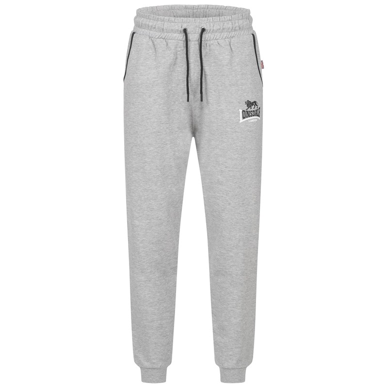 Lonsdale - Jogging Pantalone Lion Two Tones da uomo, Grigio
