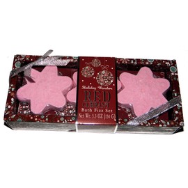 Red Currant Bath Fizz Set Holiday Gift Set Design