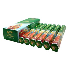 Govinda Incense - 120 Incense Sticks, Masala Coated Incense (Virgen de Guadalupe)