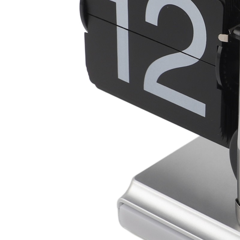 Retro Digital Flip Down Clock Battery Powered Flip Desk Clock