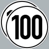 GreenIT Sticker 100 km/h 20 cm Speed Sign for Tractor