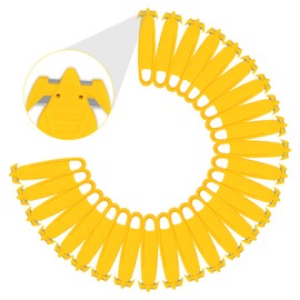 T TOVIA Safety Box Cutter Knife of Recessed Concealed Stainless Steel Blade, Package Opener Plastic Cutter for Box, Carton, Shrink Wrap, Plastic Straps, 30pcs