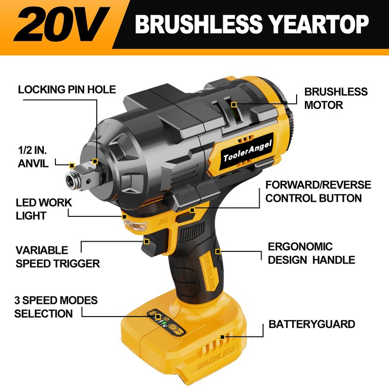 Cordless Electric Impact Wrench