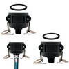 BITOTU 2pcs Fittings Adapter for IBC Tote Tank 275 330