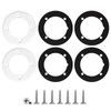 2 PCS SPX1408B Vinyl Swimming Pool Return Faceplates and SPX1408C