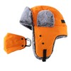Home Prefer Men's Trapper Hat with Face Mask Faux Fur