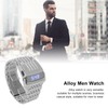 Alloy Watch LED Digital Display Quick Release Fashionable Men Watch