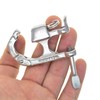 Double gate 316 Stainless Steel Screw Lock Pull Locking Shackle