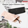 ENTRAMBI Lace, Flaler, Floral Pattern, Glasses Case, Japanese Fabric, Glasses,