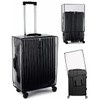 PVC Travel Suitcase Cover Protectors, Suitcase Cover Protector, Washable Suitcase