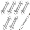 Stainless Steel Wind Rope Buckle, Tent Buckle, Spring Tension Buckle,