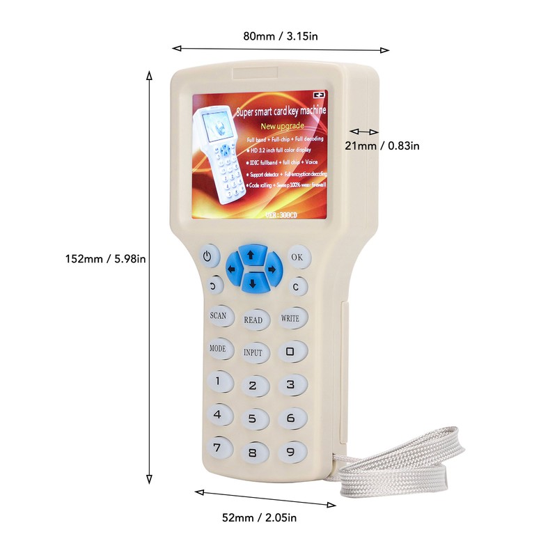 NFC Card Copier IC Card Reader ID Key Writer 10