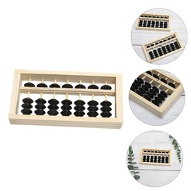HONMEET 1pc Mini Wooden Abacus Decoration for Home and Education Unique Photo Prop for First Birthdays and Design Easy to Carry and Store Present for Collectors
