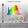 iPower Full Spectrum Clip Plant Growing Lamp with 126 White