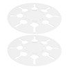 2pcs Bed Sheet Detangler Reduces Laundry Tangles Works in Washer