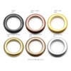 CRAFTMEMORE Curtain Grommets 1-9/16” (40mm) Inner Diameter Plastic Curtain Rings,