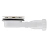 Sandy Beach White Shower Waste Trap - 90mm Shower Waste