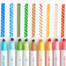 Stationery and Office Supply Notebook Highlighter for school, and desk organization, writing planning or paper accessory, and, Option 2