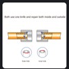 Pipe Tubing Reamer Robust Stainless Steel Pipe Reamer Connector Tube