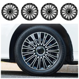 16 inch Wheel Covers for Iron Rim, 16" Hubcap Set of 4, Plastic Cap Rim Covers Wheel Replacement Plastic Hubcaps Automotive Accessories (16inch-Dagger-4PCS, 16 Inch)