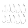 ECSiNG 20 Piece Fishing Hook Set with Twist Lock Floating