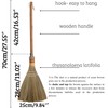 BMart Home Natural Whisk Sweeping Hand Handle Broom - Vietnamese