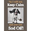 Springer Sprocker Spaniel pet dog funny flexible fridge magnet Christmas