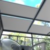 MYshade Custom Cordless Skylight Shades,100% Blackout Cellular Honeycomb Blinds for