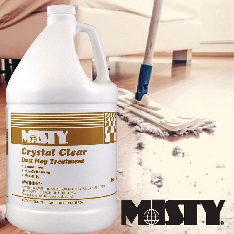 MISTY 1003411EA Crystal Clear Dust Mop Treatment, Slightly Fruity Scent,