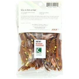 Los Chileros Chile de Arbol, Whole, 0.5 Ounce (Pack of 6)