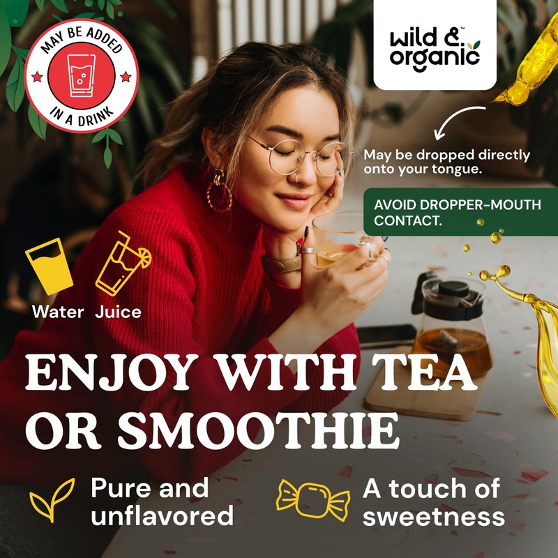 Wild & Organic Beet Root Extract Drops - 8000 mg