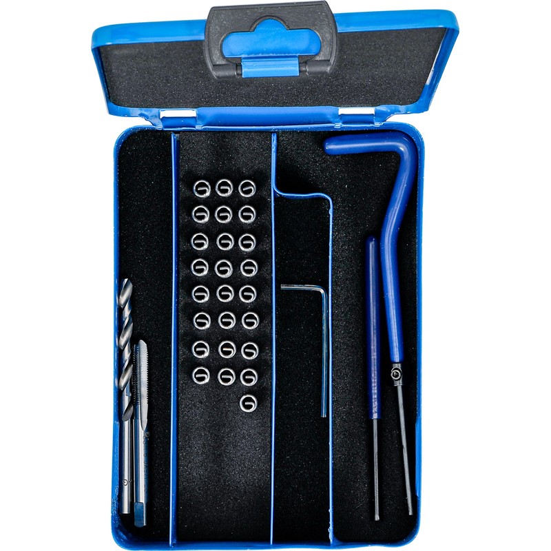 BGS 1952 Thread Repair Kit M5 x 0.8 cm 29-Piece