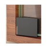 KAFENDA 2pcs Black Frameless Door Hinge Glass Door Hinges is