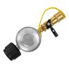 Magula Propane Quick Connect Adapter,1/4 in Propane Gas Grill Regulator