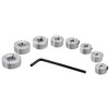 Yakamoz 8Pcs Drill Stop Collar Set - Drill Bit Depth