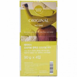 Happy Bath Original Collection Original Soap 90g Pack of 4 10ea
