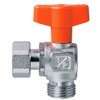 SANEI V6271-13 Angle Ball Valve with Nut Handle One-Touch Detachable