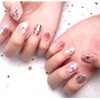 HappyHome Nail Parts, Seashell Tips, 12 Types, Nail Art, Shelf