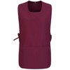 MISEMIYA KX-3301 Unisex Apron Cleaning Sanitary, Garnet 68