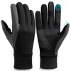 OZERO Men's Waterproof Thermal Gloves, Touchscreen Winter Gloves, Driving Gloves,